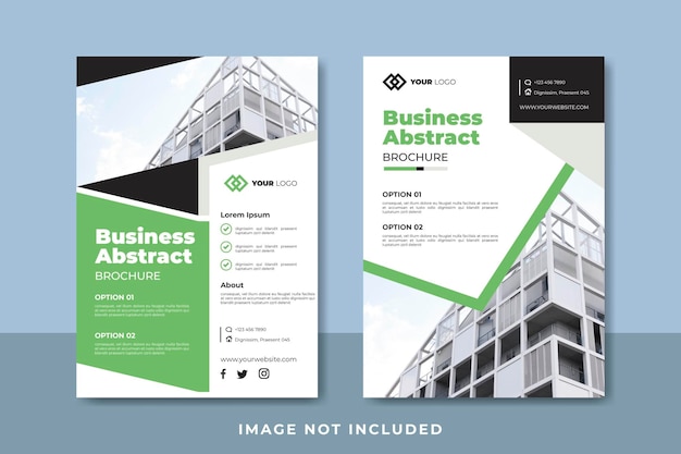 Abstract Brochure Design Template