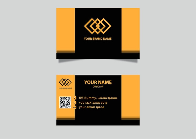 Abstract business card template 17