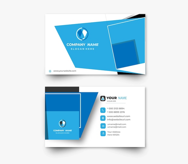 Abstract business card template