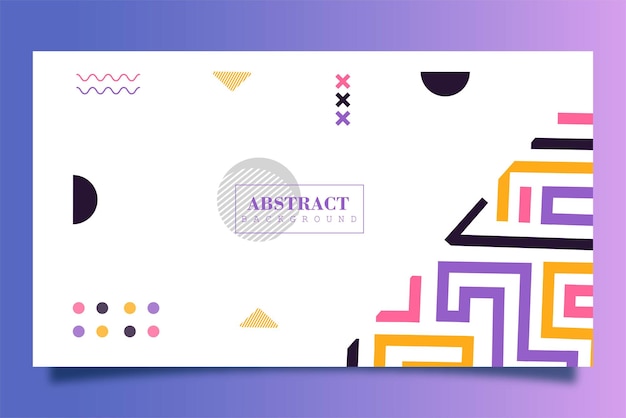 Abstract business cover collection