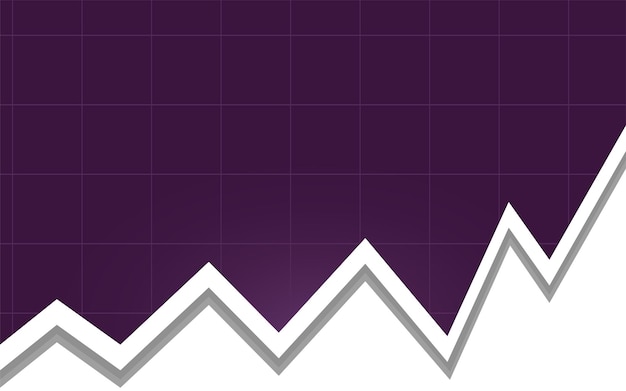 Abstract business cycle chart with background Business concept Vector illustration