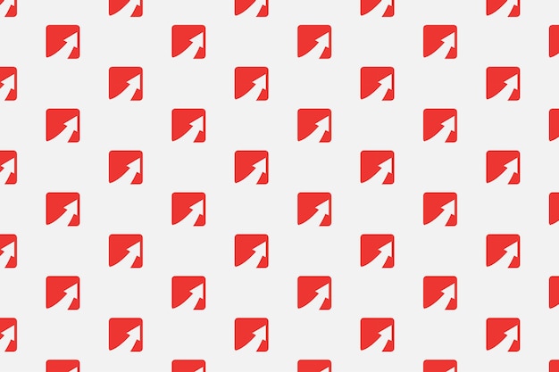 Abstract business icon pattern design Free Vector