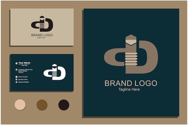 abstract business logo brand