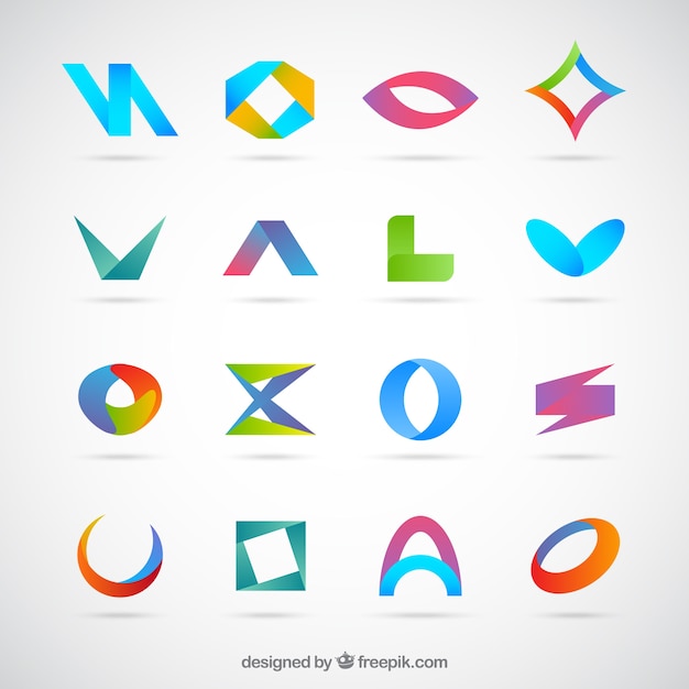 Abstract business logos