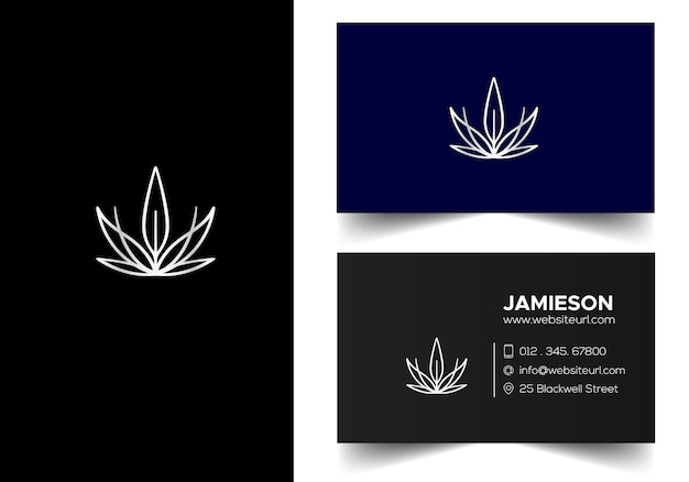 Abstract Cannabis marijuana leaf logo and symbol vector template Illustration design of logotype Oil