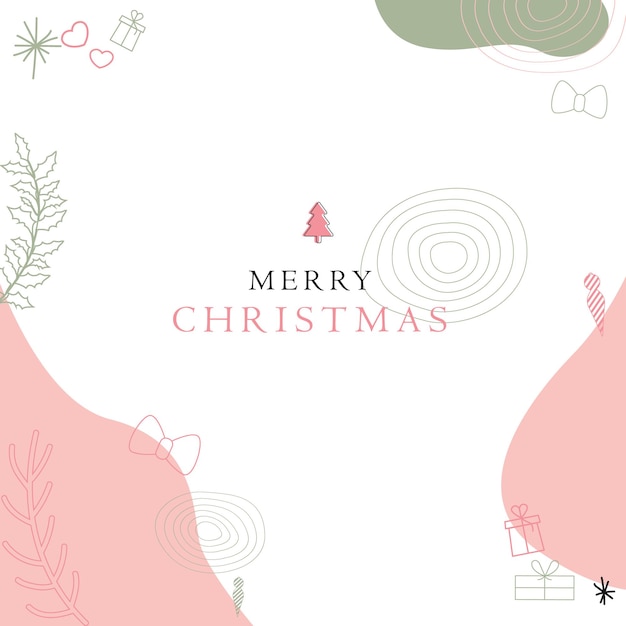 Abstract Christmas Background vector