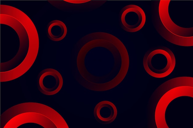 abstract circles background dark solid