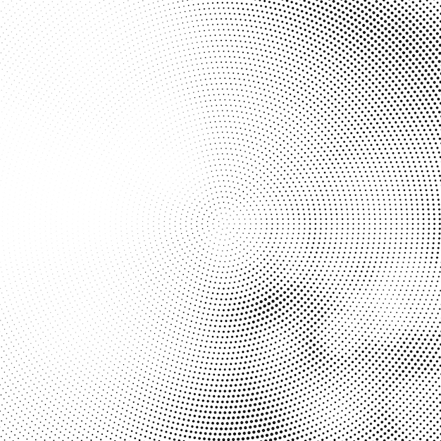 Abstract circular halftone design background