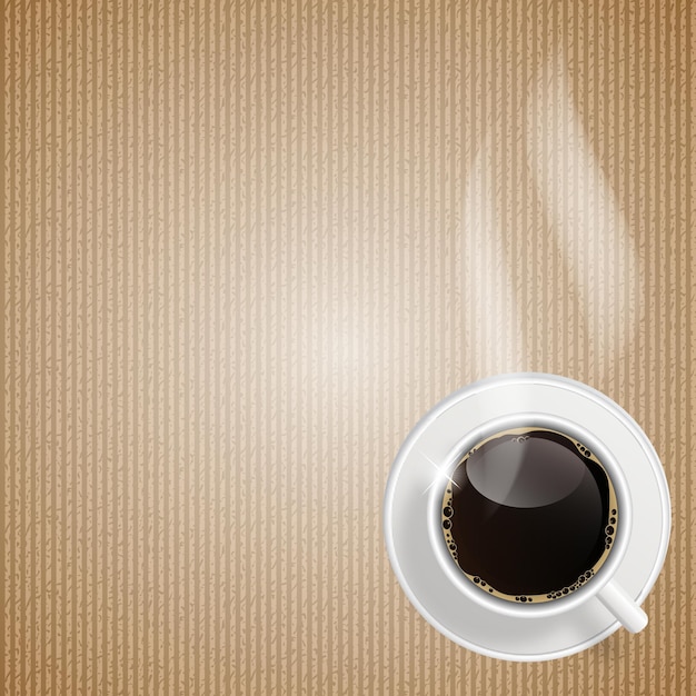 Abstract coffee background vector illustration