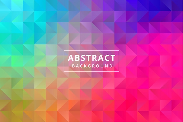 Abstract colorful background wallpaper with polygonal polygon shape premium vector