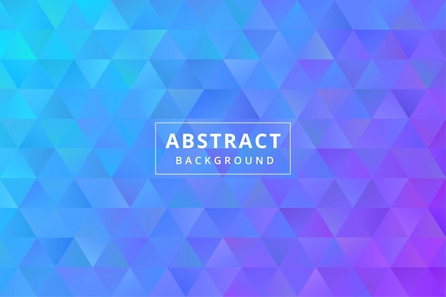 Abstract colorful background wallpaper with triangle polygonal polygon shape premium vector