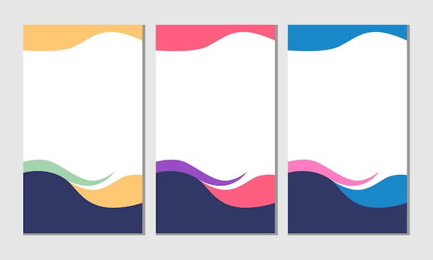 abstract colorful banner background