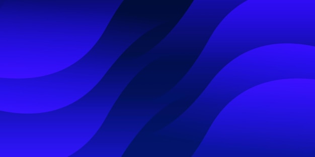 Abstract colorful blue curve background