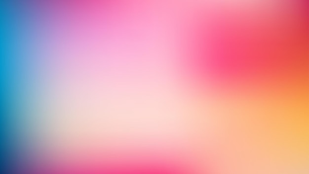 Abstract Colorful gradient background combination of shades arranged on a plate