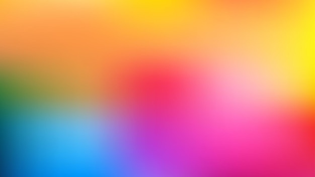 Abstract Colorful gradient background combination of shades arranged on a plate