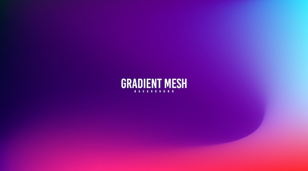 Abstract colorful gradient background template illustration