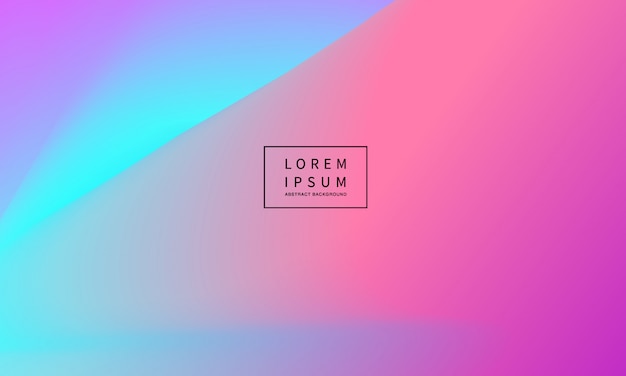 Abstract colorful gradient background