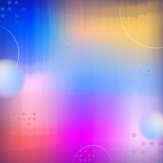 Abstract colorful gradient square background with blank space graphic design