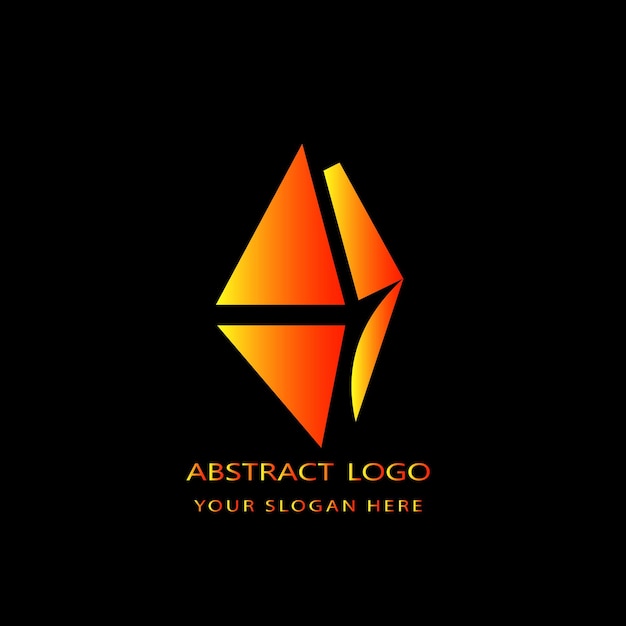 Abstract Colorful Logo Design Element