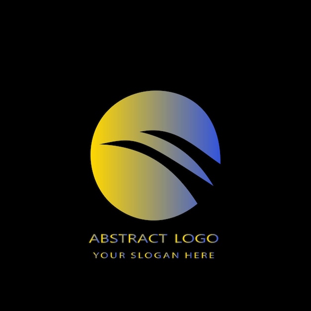 Abstract Colorful Logo Design Element