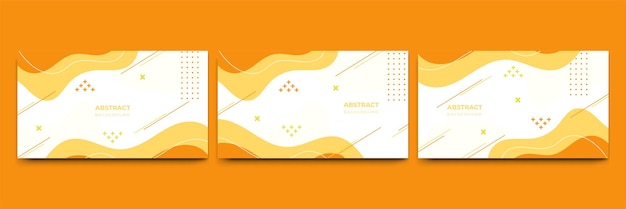 Abstract colorful Memphis flat geometric shapes background Abstract composition with lines square dot triangle circle and wavy flat style Design for poster presentation card cover banner