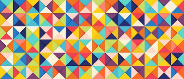 Abstract colorful mosaic background geometric elements