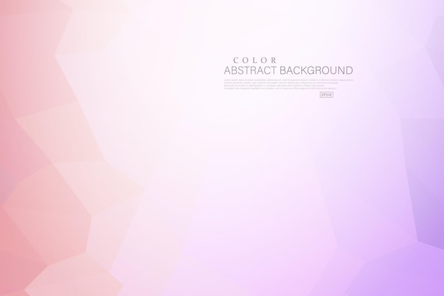 Abstract colorful polygonal background Contemporary fashion gradient cover geometric bright design