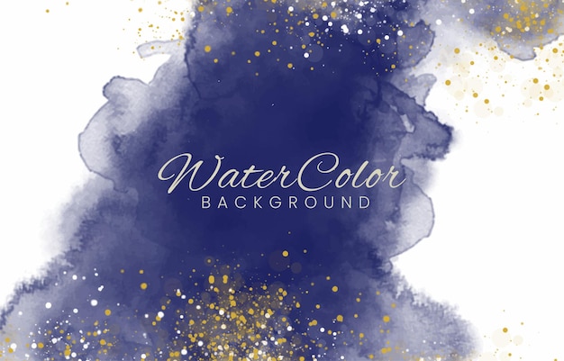 Abstract colorful watercolor for background