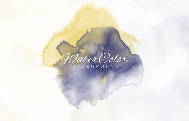 Abstract colorful watercolor for background