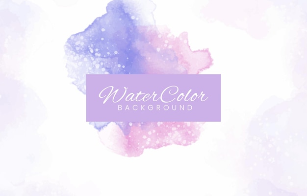 Abstract colorful watercolor for background