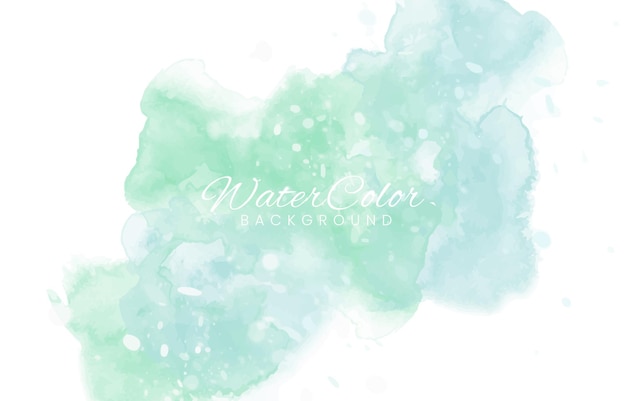 Abstract colorful watercolor for background