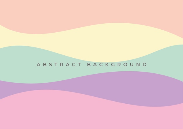 abstract colorful wave background template