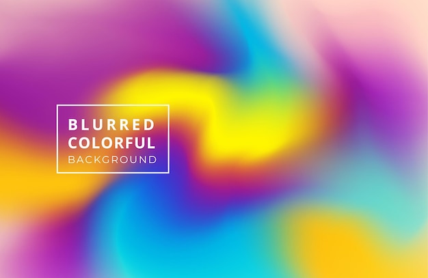 abstract colorful with blurry and smooth background