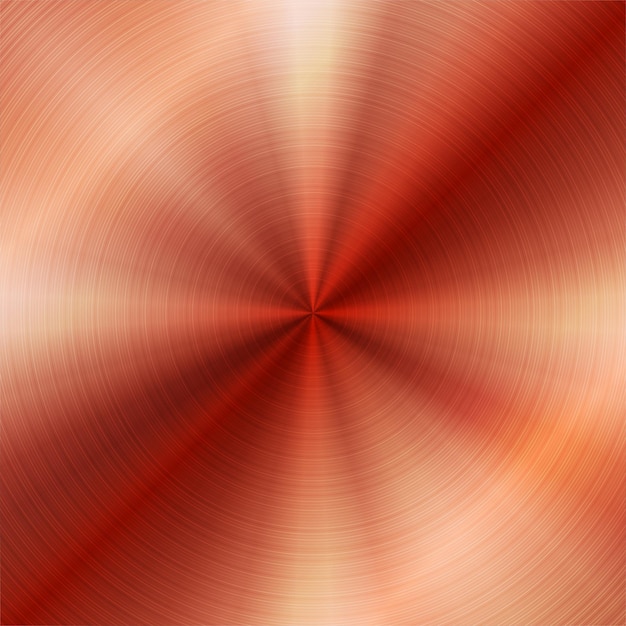 Vector abstract copper round gradient texture vector background