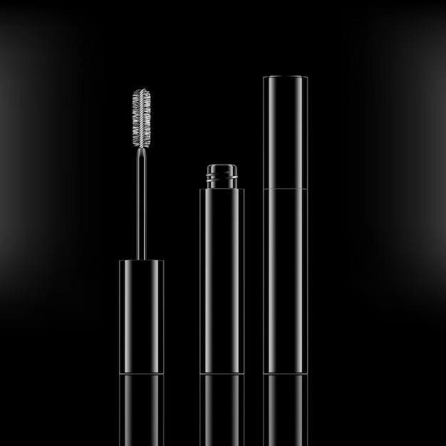 Abstract Cosmetics Beauty Series Premium Mascara Template