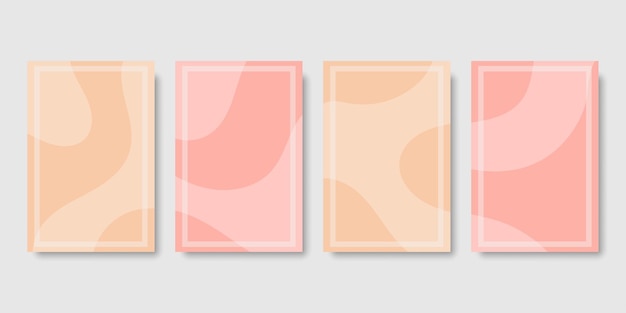 abstract cover poster collection