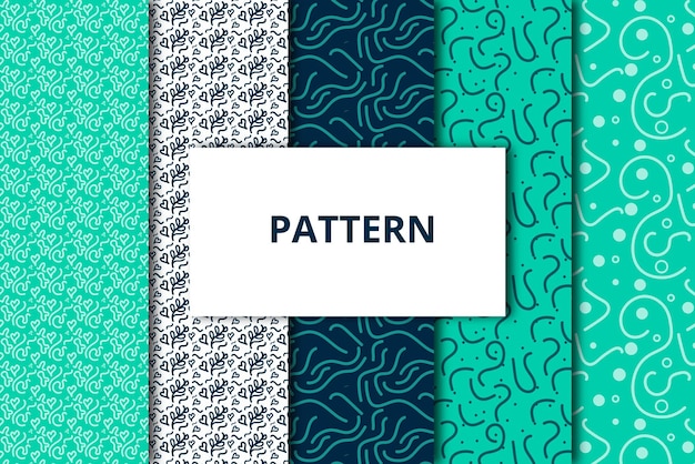 Abstract creative best pattern vector design