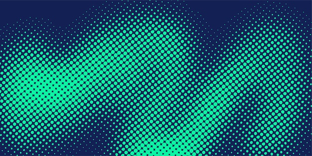 Abstract and creative of circular halftone dots background  template