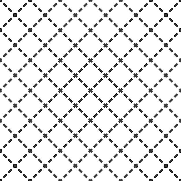 Abstract crossed lines seamless pattern, vector background with cross stripes, lined design minimalistic wallpaper or textile print.