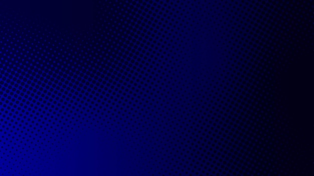 Abstract dark blue halftone dotted background