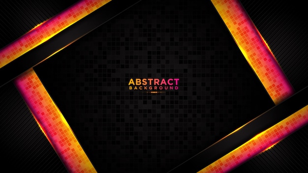 Abstract dark modern background.