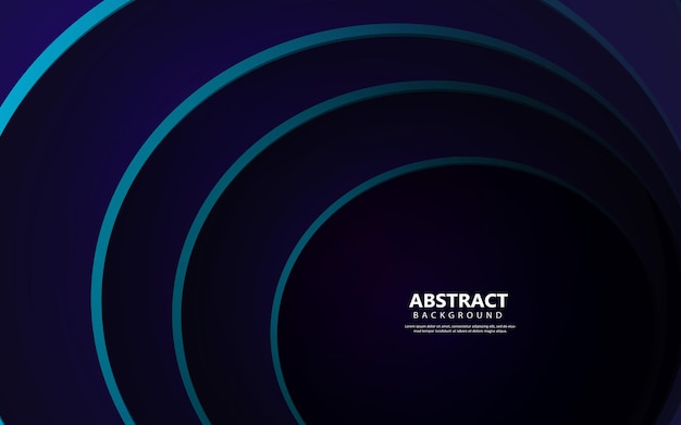 Abstract deep blue background vector