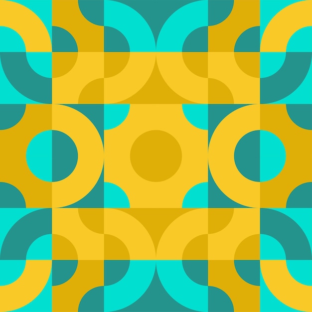 abstract design background pattern shape geometric blue and yellow color