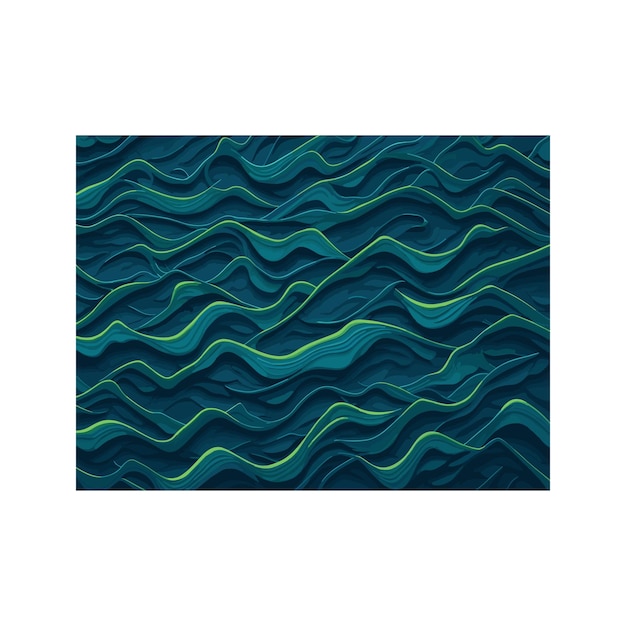 An abstract design inspired by the ocean waves that Captures the Essence of Nature