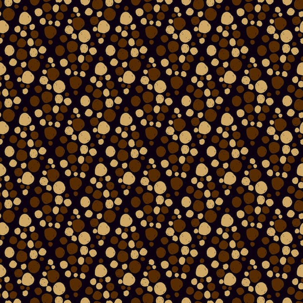 Abstract dot shape textile pattern