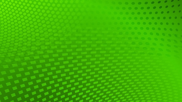 Abstract dots background in green colors