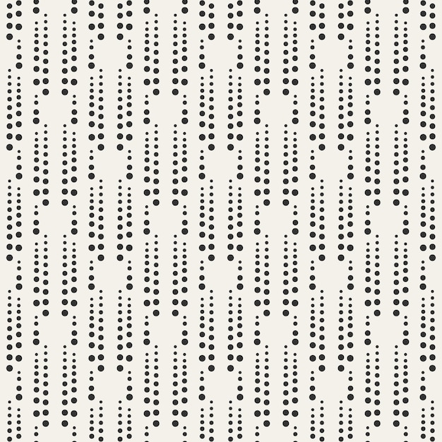 Abstract dotted seamless pattern vector