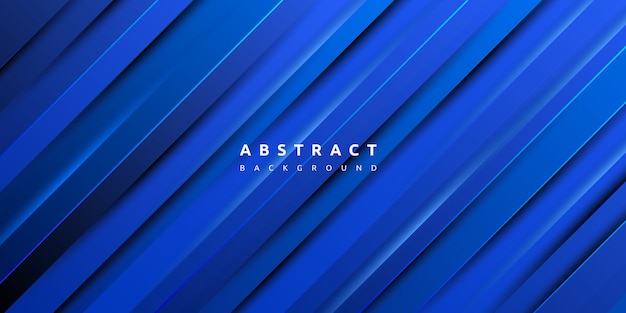 Vector abstract dynamic gradient stripes texture of blue background