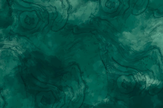 Abstract emerald green watercolor background