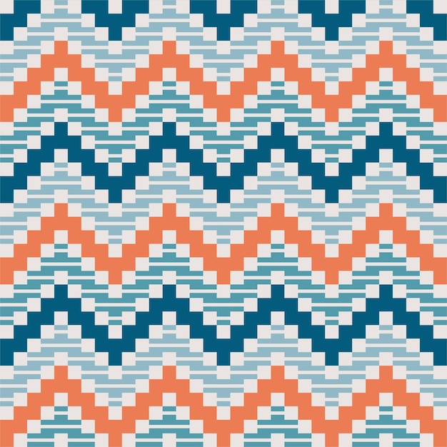 Abstract ethnic pop colour pattern 018